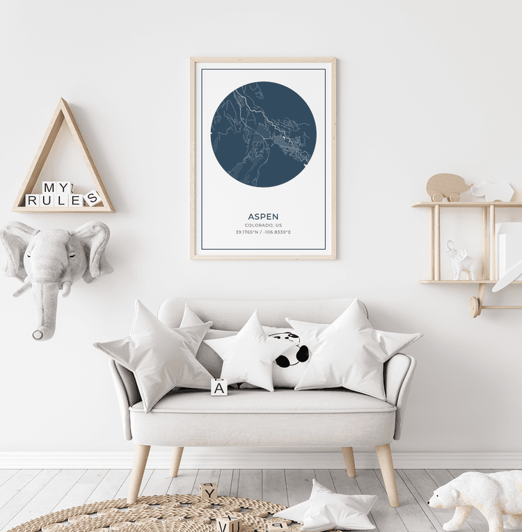 Custom Street Map | Twinkle In Time®